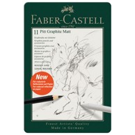 FABER-CASTELL Set Pitt Graphite Matt 115220, 11 kom
