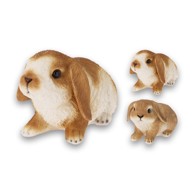 Vrtni ukras zečić, 14,5 × 14,5 × 19,5 cm