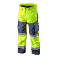 NEO TOOLS Softshell radne hlače, veličina S, žute