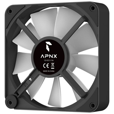 APNX Računalni ventilator FP2-120, ARGB, 120mm, crni