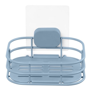 COMPACTOR Svijetlo plava metalna samoljepljiva posuda za sapun Grena