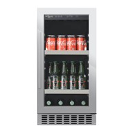 MQUVEE Samostojeći hladnjak za pivo SZ61SST, inox