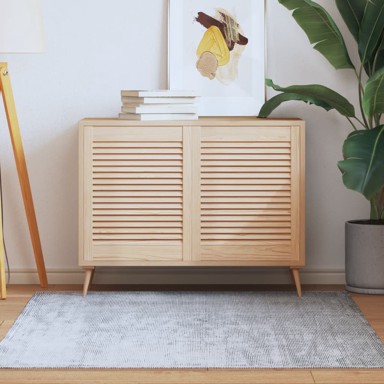 Vrata za ormarić rešetkasti dizajn 2 kom 61,5x49,4 cm borovina