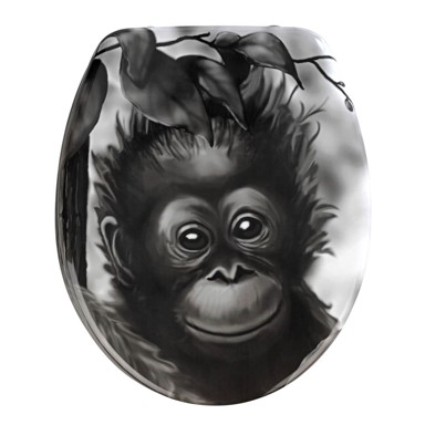 WENKO Sjedalo za toalet Ape, 44,5 x 36,5 cm
