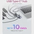 ICY BOX USB hub IB-HUB1450-C31, antracit