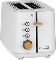 ECG Toster ST2768 Timber, bijeli