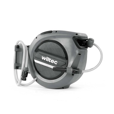 WILTEC Automatsko uvlačenje crijeva za vodu, 30 m, zidni bubanj, do 8 BAR