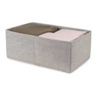 COMPACTOR Siva kutija za pohranu Oxford, 42 x 26 cm