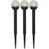 STAR TRADING Set od 3 vanjske solarne LED svjetiljke Roma, visina 23 cm