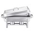VEVOR Set za posluživanje hrane Chafing Dish Buffet 8 qt 6 kom., srebrni