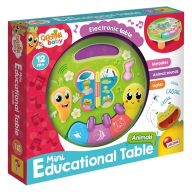 LISCIANI Mini edukativni stolić, životinje