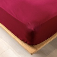 DOUCEUR D'INTÉRIEUR Plahta od pamuka Biolina 160x200 cm, crvena
