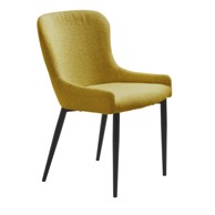 UNIQUE FURNITURE Žuta blagovaonska stolica Ontario 