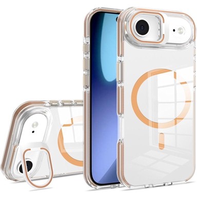 Stražnja maskica za Apple iPhone Air, sa stalkom, MagSafe, prozirna, sa stalkom