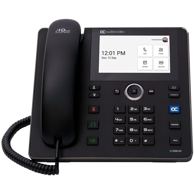 AUDIOCODES IP telefon C455HD, crni