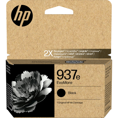 HP Spremnik s tintom 937e EvoMore, crni
