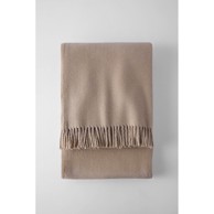 EUROMANT Smeđi pokrivač s pamukom Basics, 140x160 cm