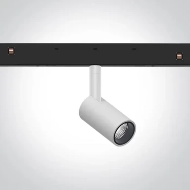 Reflektor za magnetnu šinu DM42122AL/W/V, DALI, MINI/P&P, CCT, 48V, IP20, 5W, bijela
