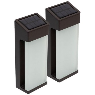 HOME Solarna zidna svjetiljka, 2 kom