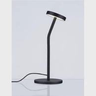 NOVA LUCE Stolna lampa Logos, LED 5W, 3000K, 294lm, crna