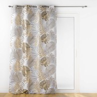 DOUCEUR D'INTÉRIEUR Siva/u zlatnoj boji zavjesa 140x260 cm Mogador