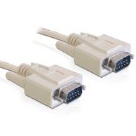 DELOCK Serijski RS-232 kabel Sub-D9 muški/muški, 3 m