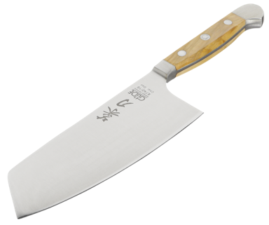 GÜDE Alpha kuhinjski nož Chai Dao maslinovo drvo 16 cm