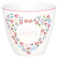 GREEN GATE Porculanska šalica Columbine Love, 300 ml
