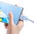 BASEUS Kabel Crystal Shine, USB na USB-C, 5A, 1.2m