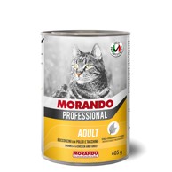 MORANDO Professional Cat Adult komadići piletina i puretina 405 g konzerva