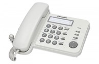 PANASONIC Fiksni telefon KX-TS 520B, bežični, bijeli