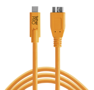 TETHER TOOLS Kabel USB-C to 3.0 Micro- B 4,60m, narančasta