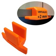 Stolarska ručka za montažu fronti na daske debljine 18 mm - 2 mm