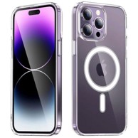 ALOGY Maskica za Apple iPhone 15 Pro, MagSafe, prozirna