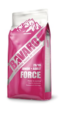 BAVARO Force suha hrana za pse 18 kg