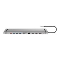 LOGILINK Docking stanica USB-C, 12 portova, PD