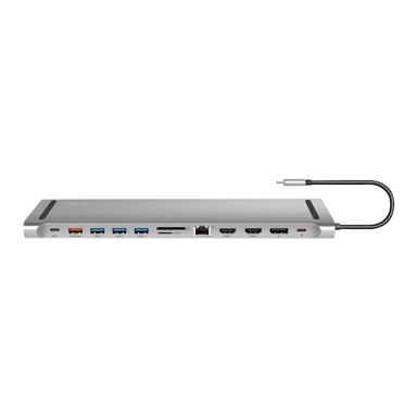 LOGILINK Docking stanica USB-C, 12 portova, PD