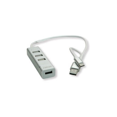 ROLINE USB Hub 4-porta, 0.3m