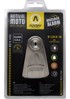 Auvray B-Lock 10 INOX disk brava s alarmom - nehrđajući čelik, promjer klina 10 mm (sra klasa)