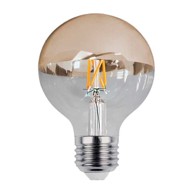 LED žarulja 4W, E27, G95, Filament, zlatno sjenilo