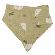 BUBABA BY FREEON Podbradnjak/marama, zelena