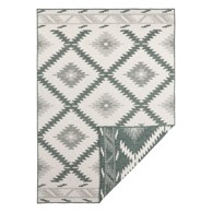 NORTHRUGS Vanjski tepih Malibu 150x80 cm, zeleno-krem