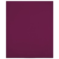 Plahte s gumicom od žerseja 2 kom bordo 100x200 cm pamučne
