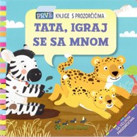 Knjiga Tata igraj se sa mnom s prozorčićima  