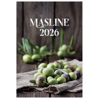 Kalendar Masline 2026, 13 listova, spirala