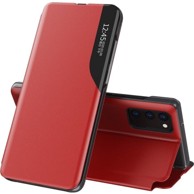 OVERBOARD Preklopna maska za Samsung Galaxy A32 5G, s pogledom iz prozora, crvena