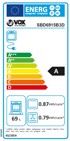 VOX Ugradbena pećnica SBD6915B3D 