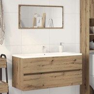 Ormarić za umivaonik boja hrasta artisan 100x38,5x45 cm drveni