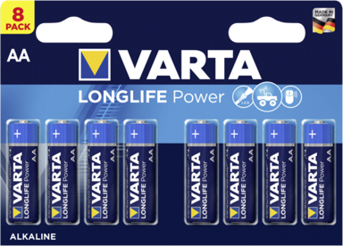 VARTA Baterije Longlife Power AA LR06, 20x8