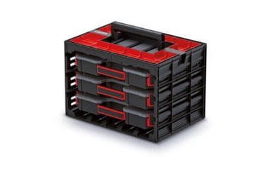KISTENBERG Zidni ormarić TAGER CASE 3, s organizatorima, 415 x 290 x 290 mm